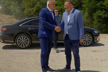 (FOTO) "Transsrpska magistrala od strateške važnosti" Minić i Stevanović obišli gradilišta budućeg auto-puta Beograd – Banjaluka