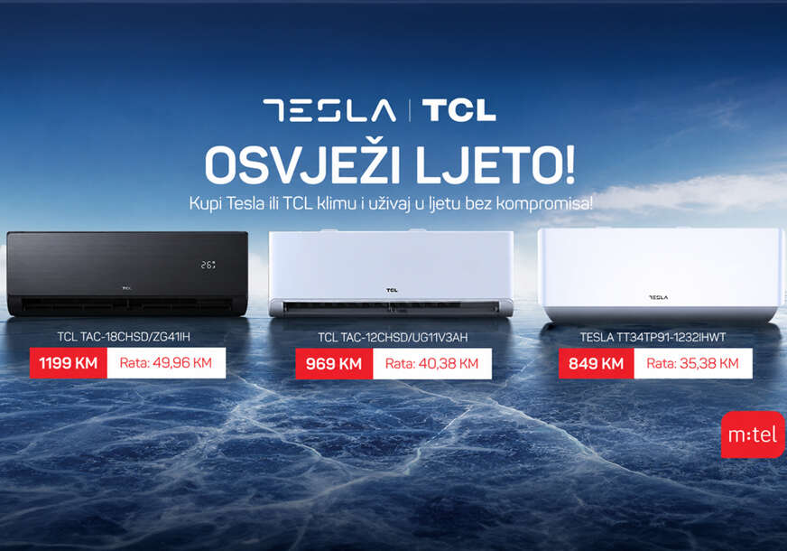 Moderne klime za vaš dom: Osvježite ljeto uz Tesla i TCL klime iz m:tel ponude