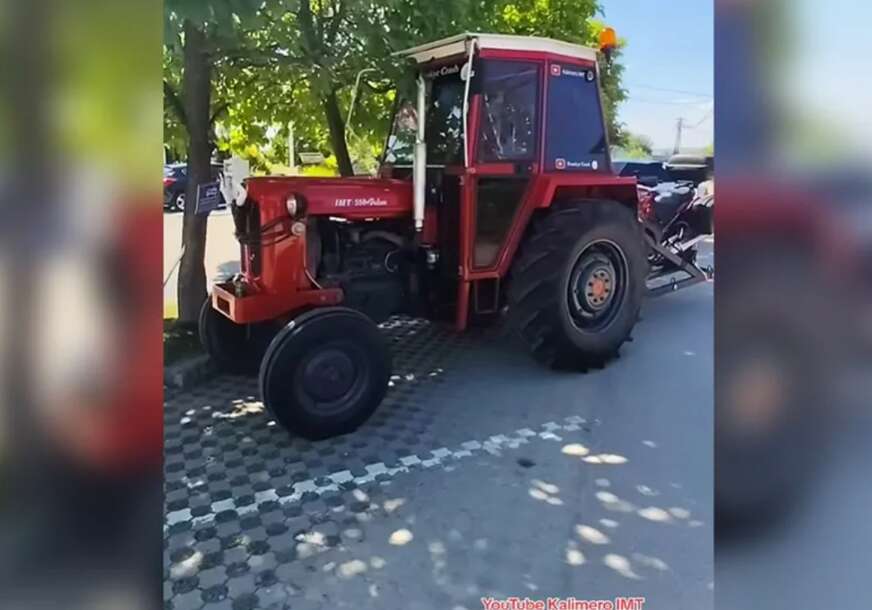 (VIDEO) Vozi traktor star pola vijeka i putuje Balkanom: Ljudi ga zaustavljaju gdje god dođe, a ovi trenuci su mu posebno ostali u sjećanju