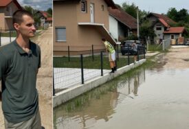 (VIDEO, FOTO) Mještani Petrićevca ogorčeni: Poslije svake jače kiše voda im ulazi u dvorišta