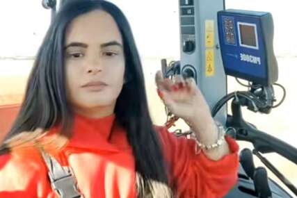 (VIDEO) Sjela za volan traktora i oduševila region: Vera pokazala kako izgleda pravi život poljoprivrednika
