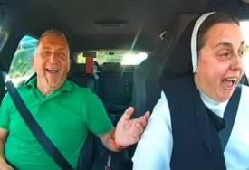 (VIDEO) "BOG IMA PREDNOST" Instruktor vožnje i časna sestra iz Zagreba nasmijali region nakon što je ona napravila prekršaj