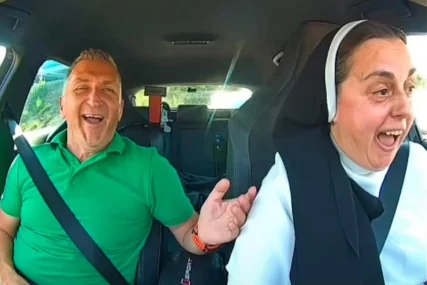 (VIDEO) "BOG IMA PREDNOST" Instruktor vožnje i časna sestra iz Zagreba nasmijali region nakon što je ona napravila prekršaj