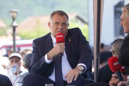 (FOTO) Dodik na obilježavanju godišnjice stradanja Srba: Iz Podrinja se šalje PORUKA MIRA, sabornosti i pamćenja