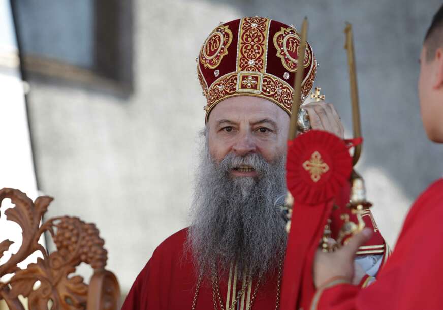 (FOTO) Patrijarh Porfirije nakon LITURGIJE U BRATUNCU: Pravoslavna vjera je naša lična karta