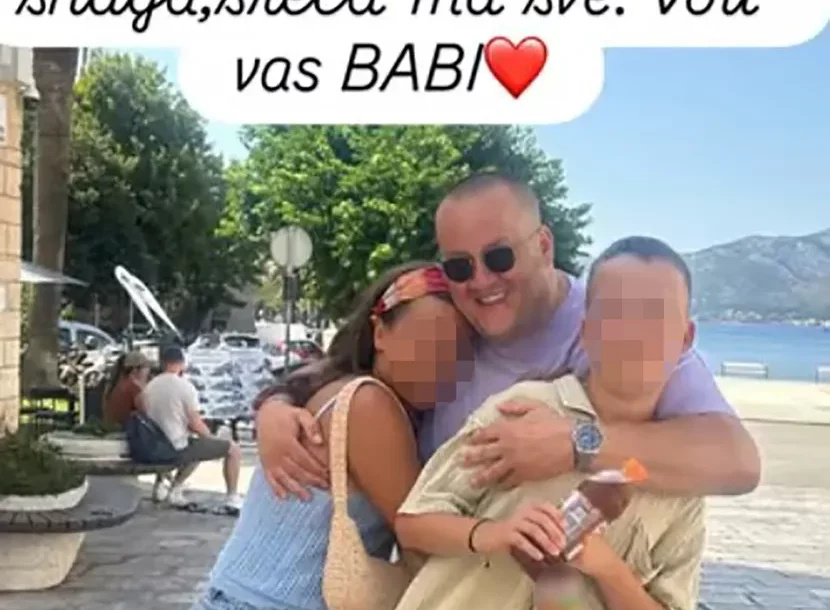 "Voli vas babi" Emotivna objava Dine Bešlića nakon velike porodične tragedije