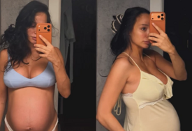 "Imam skoro 80 kilograma i jedem kao vepar" Edita Aradinović se požalila na trudničke muke, skinula se u 9. mjesecu