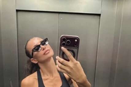 (FOTO) Emina oduševila figurom: U helankama i topu pokazala zategnuto tijelo, a ovo je njena tajna