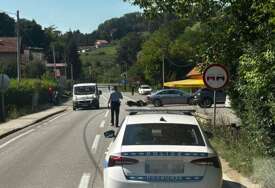 Saobraćajka kod Banjaluke: Učestvovao motor, policija na licu mjesta