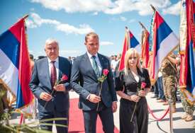 (FOTO) "Bićemo dostojni zavjeta koji su nam ostavili junaci" Stanivuković na godišnjici Nevesinjske puške