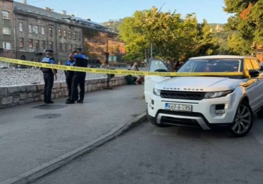 POLICIJSKA AKCIJA U SARAJEVU Ograđen „rendž rover“, pronađeni krvavi tragovi i pištolj
