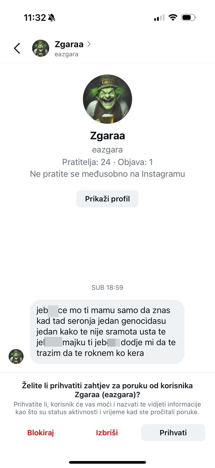 nenad nešić prijetnje