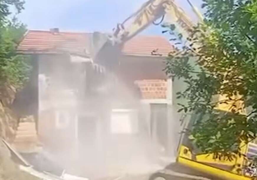 rušenje vikendica Gazivode