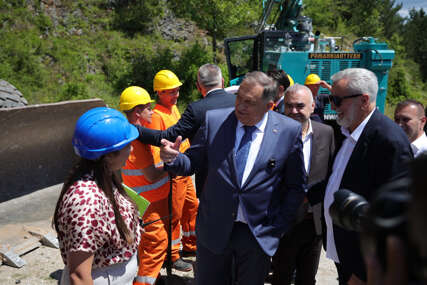 Projekat vrijedan 6,2 miliona KM: Dodik i Minić ozvaničili početak izgradnje treće trake preko Romanije