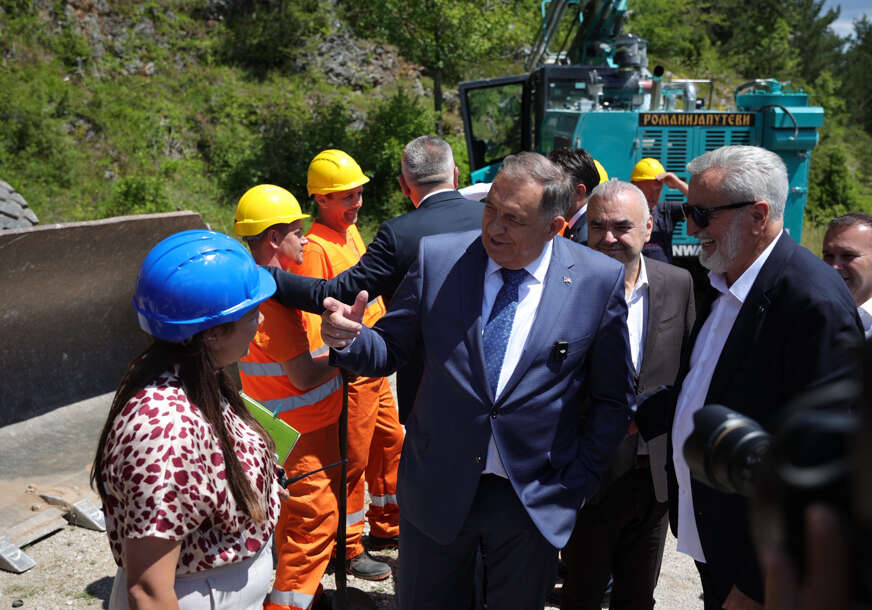 Projekat vrijedan 6,2 miliona KM: Dodik i Minić ozvaničili početak izgradnje treće trake preko Romanije
