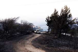 Omiš, požari