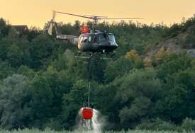(VIDEO, FOTO) Borba s vatrom: Pojačani resursi OS BiH i danas angažovani na gašenju požara u Konjicu, Bosanskom Grahovu i Nevesinju
