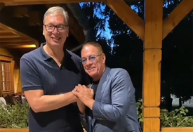 (VIDEO) Van Dam i Vučić OBARALI RUKU: Predsjednik Srbije ugostio glumca, pa otkrio kako je prošao okršaj s holivudskom legendom