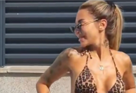 Aneli Ahmić u vili Karića pokazala kako uživa: Osman je snimao u kupaćem, a društvo joj pravila i ćerka Nora