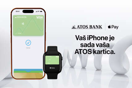 Jednostavniji i sigurniji način plaćanja: ATOS BANK donosi Apple Pay svojim klijentima u Republici Srpskoj