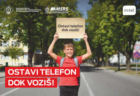 M:tel poručuje: Ostavi telefon dok voziš!