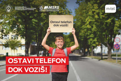 M:tel poručuje: Ostavi telefon dok voziš!