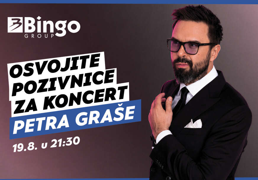 Bingo Group i ove godine otvara vrata VIP događaja građanima: Osvojite ulaznice za koncert Petra Graše