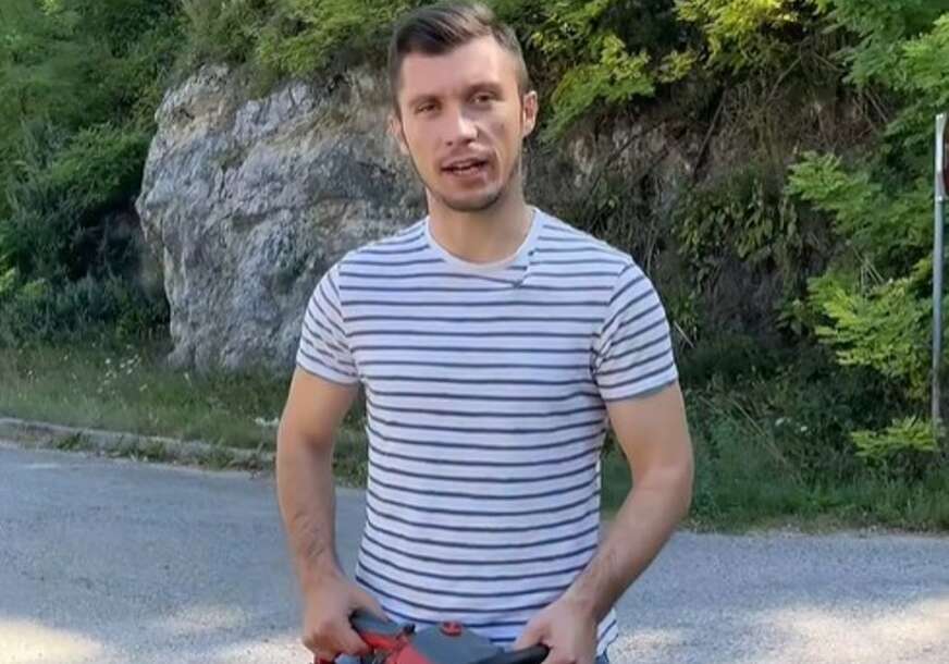 (VIDEO) Motorka u rukama i poruka vlastima: Kresojević sa mještanima Slavićke orezivao grane oko strujnih žica