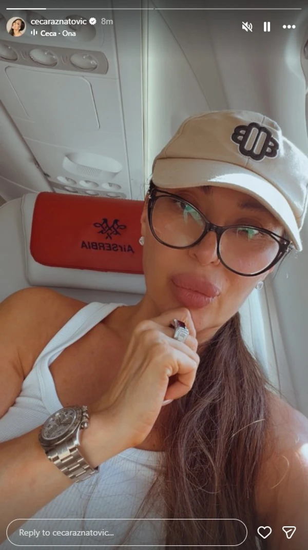 FOTO: CECARAZNATOVIC/ INSTAGRAM / SCREENSHOT