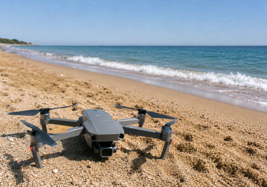 (FOTO) DRAMA U BUGARSKOJ Kupači na plaži našli DRON, blokirano cijelo područje