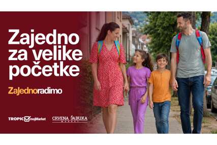 Zajedno za velike početke: Tropic Maloprodaja i ove godine uz roditelje i prvačiće