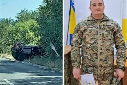 Herojski čin pripadnika Oružanih snaga BiH: Spasio majku i bebu iz prevrnutog automobila