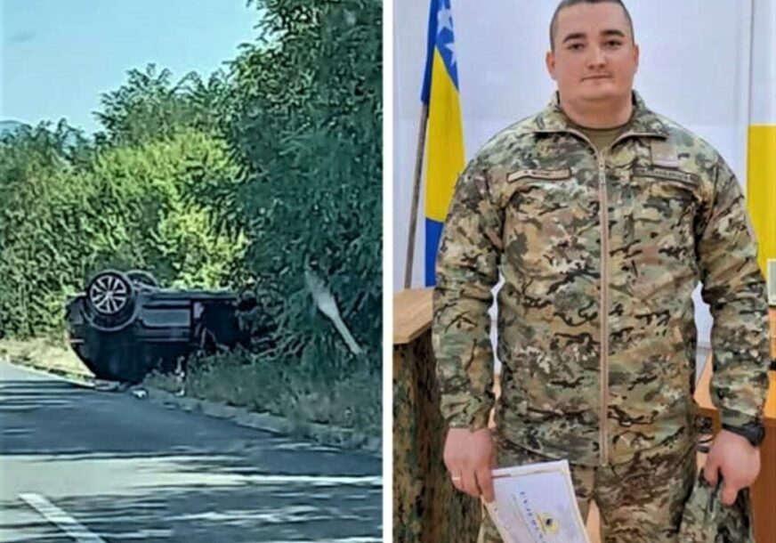 Herojski čin pripadnika Oružanih snaga BiH: Spasio majku i bebu iz prevrnutog automobila
