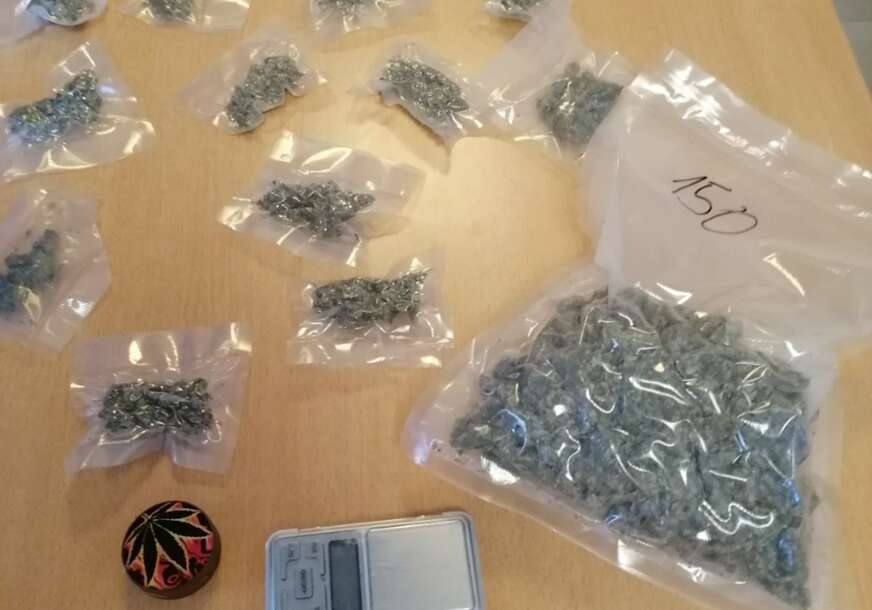 Hapšenje u Banjaluci: Pronađena droga, uhapšena jedna osoba