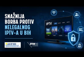 AKOP BiH i APAWBiH potpisali Protokol o saradnji: Snažnija borba protiv nelegalnih IPTV operatera u BiH