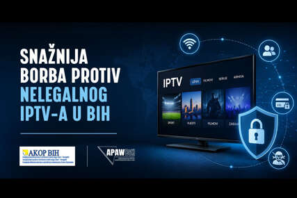 AKOP BiH i APAWBiH potpisali Protokol o saradnji: Snažnija borba protiv nelegalnih IPTV operatera u BiH