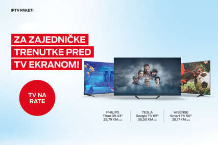 Za zajedničke trenutke pred TV ekranom: M:tel vam preporučuje velike ekrane i najbolji TV sadržaj