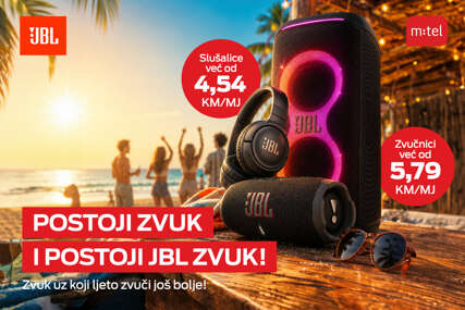 Uživajte u ljetu uz vrhunski JBL zvuk i uređaje dostupne u m:tel ponudi