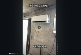 (VIDEO) "Bravo, prejako" Zbog onoga šta je URADIO U ŠTALI, svi pričaju o jednom domaćinu iz Prijedora