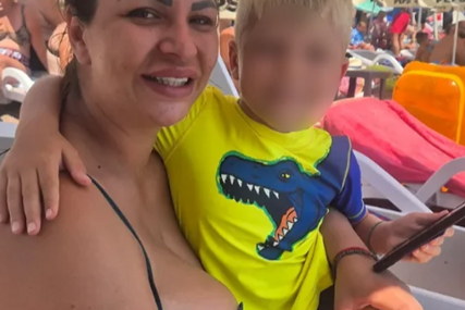 Miljana Kulić na moru sa sinom: Željko je grli, a prizor raznježio mnoge