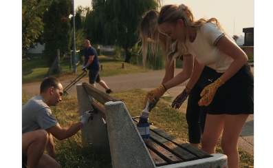 (VIDEO) Radno u banjalučkim naseljima: Mladi socijaldemokrati pokazali kako se brine o zajednici
