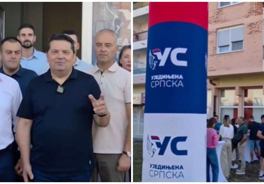 (VIDEO) "Ponosan sam" Ujedinjena Srpska otvorila nove kancelarije u Ugljeviku, Stevandić ovo poručio
