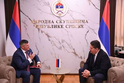 (FOTO) „Zbog Šmita, nemamo fer izborne uslove“ Šta je Stevandić rekao direktoru Kancelarije Ambasade SAD u Banjaluci