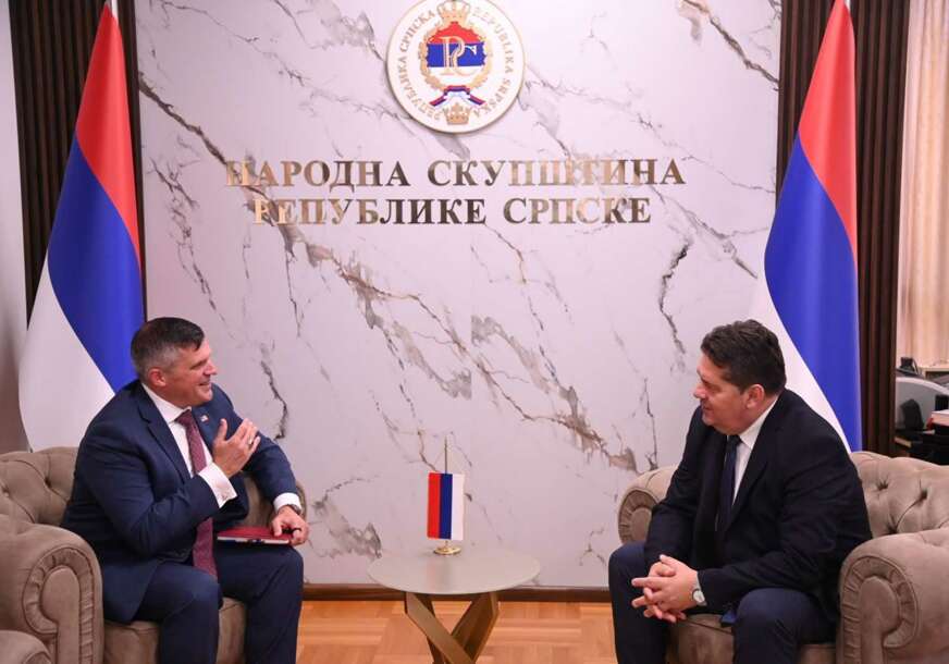 (FOTO) „Zbog Šmita, nemamo fer izborne uslove“ Šta je Stevandić rekao direktoru Kancelarije Ambasade SAD u Banjaluci
