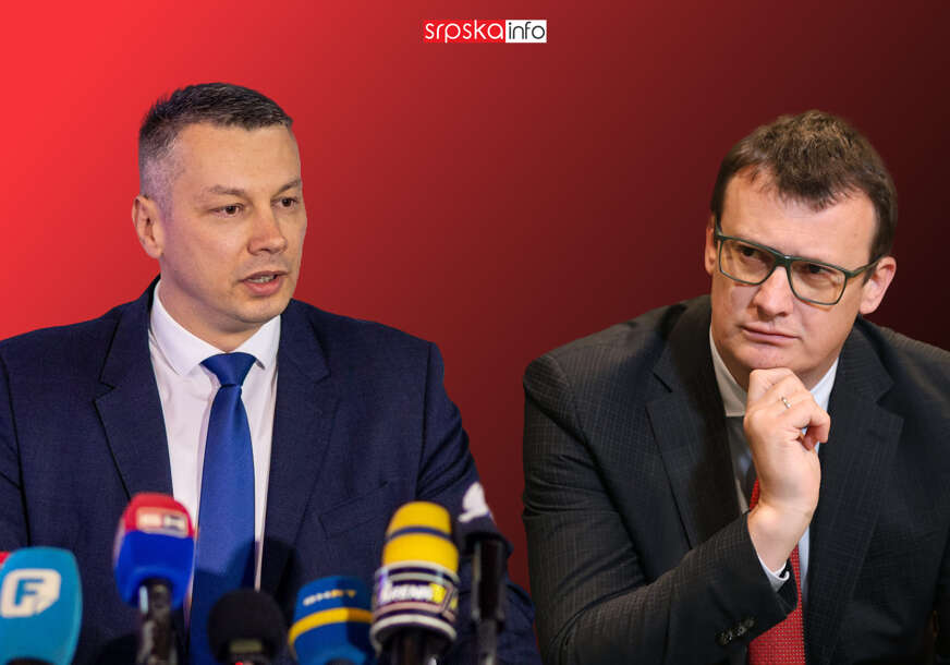 (FOTO) "Prvo treba biti komšija i prijatelj, pa tek onda političar" Nešić jasno poručio Božoviću šta očekuje od njega