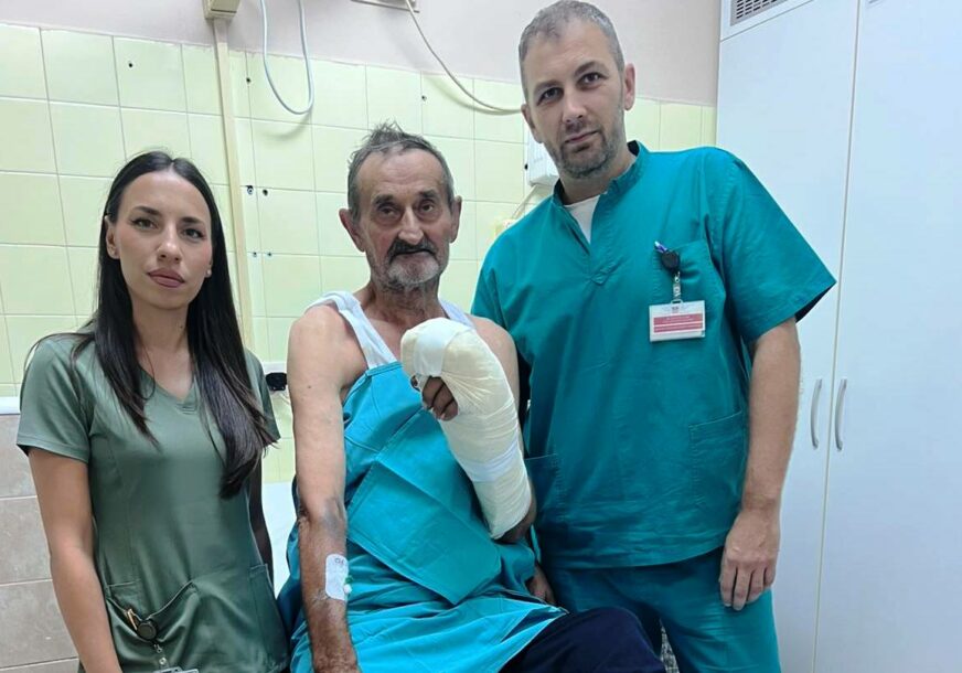 Ljekari vodili trku s vremenom: Radovanu (75) reimplantirana šaka nakon jezive povrede