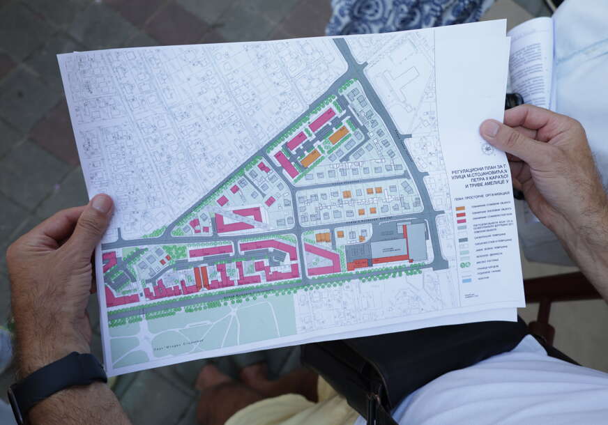 Rosulje regulacioni plan protest