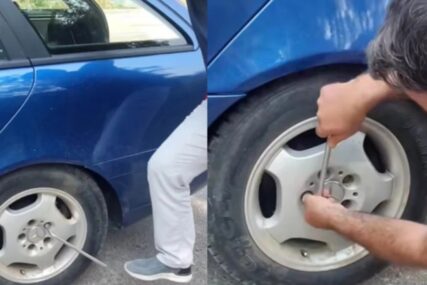 (VIDEO) "OVO JE POKUŠAJ UBISTVA" Načelnik tvrdi da mu je neko olabavio šarafe na točkovima automobila