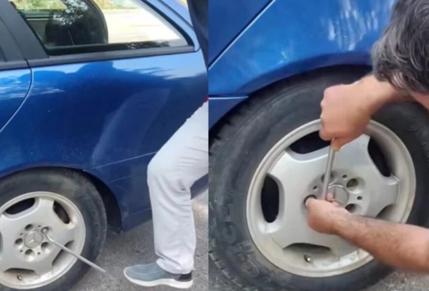 (VIDEO) "OVO JE POKUŠAJ UBISTVA" Načelnik tvrdi da mu je neko olabavio šarafe na točkovima automobila