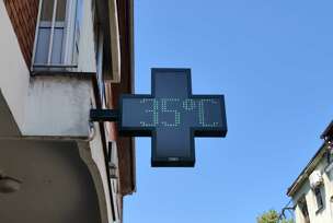 35 stepeni vrucina, temperature